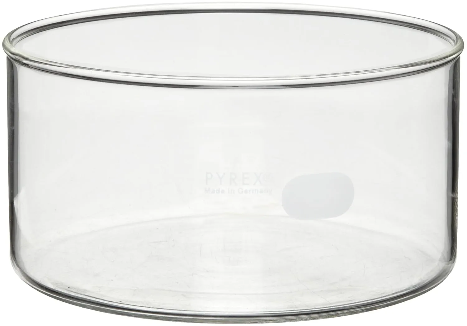 Corning Pyrex 3140-170 Borosilicate Glass 1770mL Heavy Duty Rim Crystallizing Dish, 170mm Diameter x 90mm Height (Pack of 2)