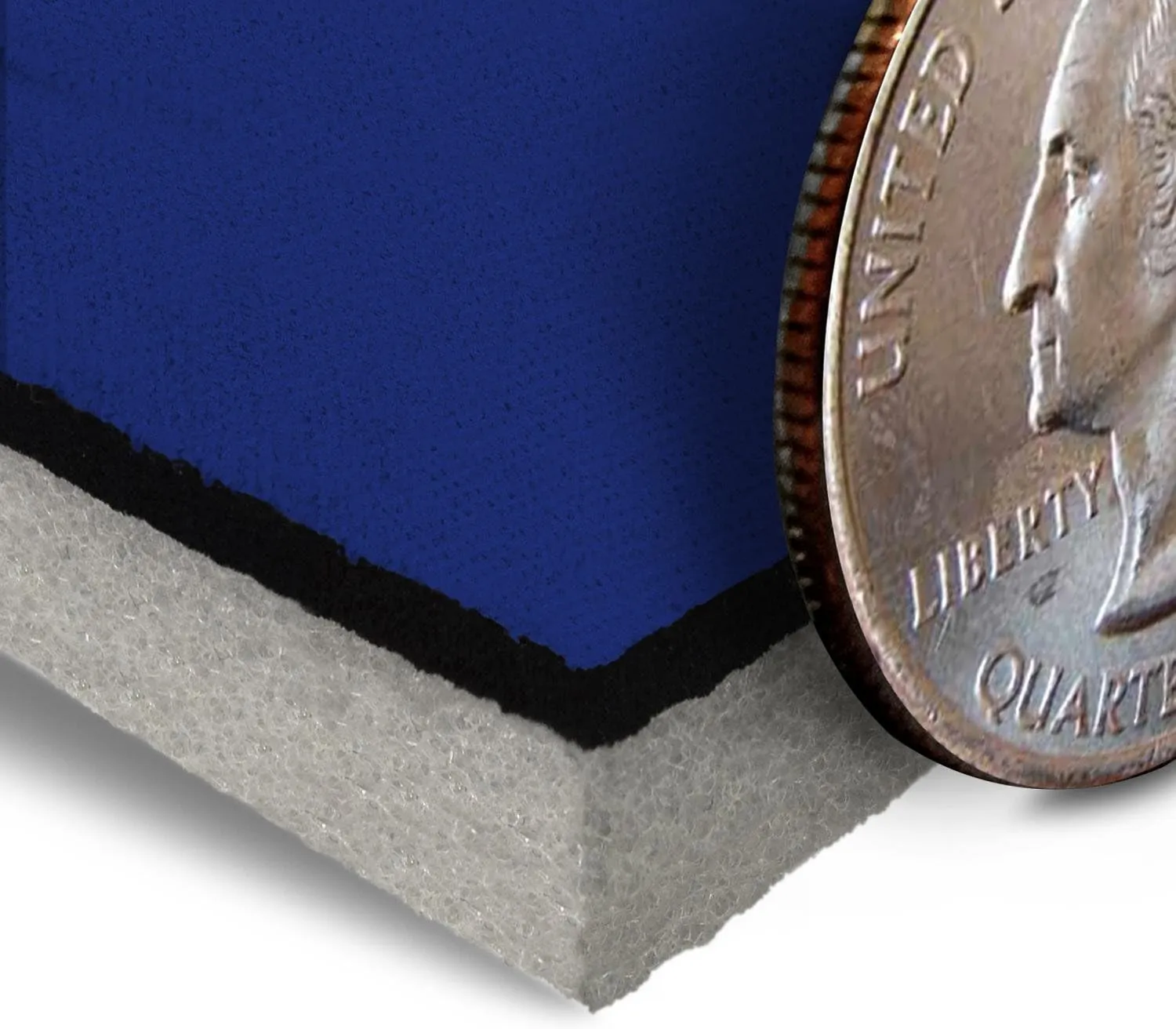 Coverking Custom Fit Front 50/50 Bucket Seat Cover for Select Toyota Tacoma Models - Neoprene (Blue with Black Sides)