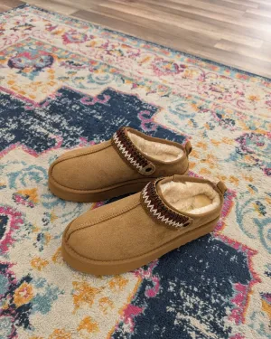Cozy Mule Shoes (Storm Chestnut)
