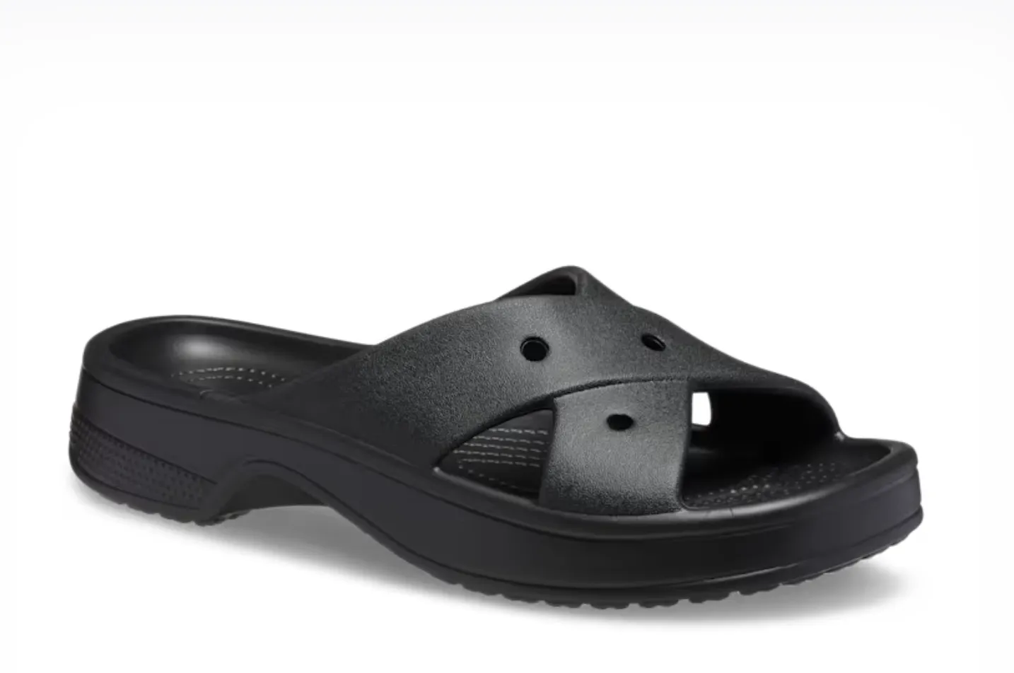 Crocs Women Classic Cross Strap In Black (Pre-Order)