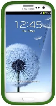 CSR3SSGS3-GN Surface Case for Samsung Galaxy S III - 1 Pack - Retail Packaging - Sage