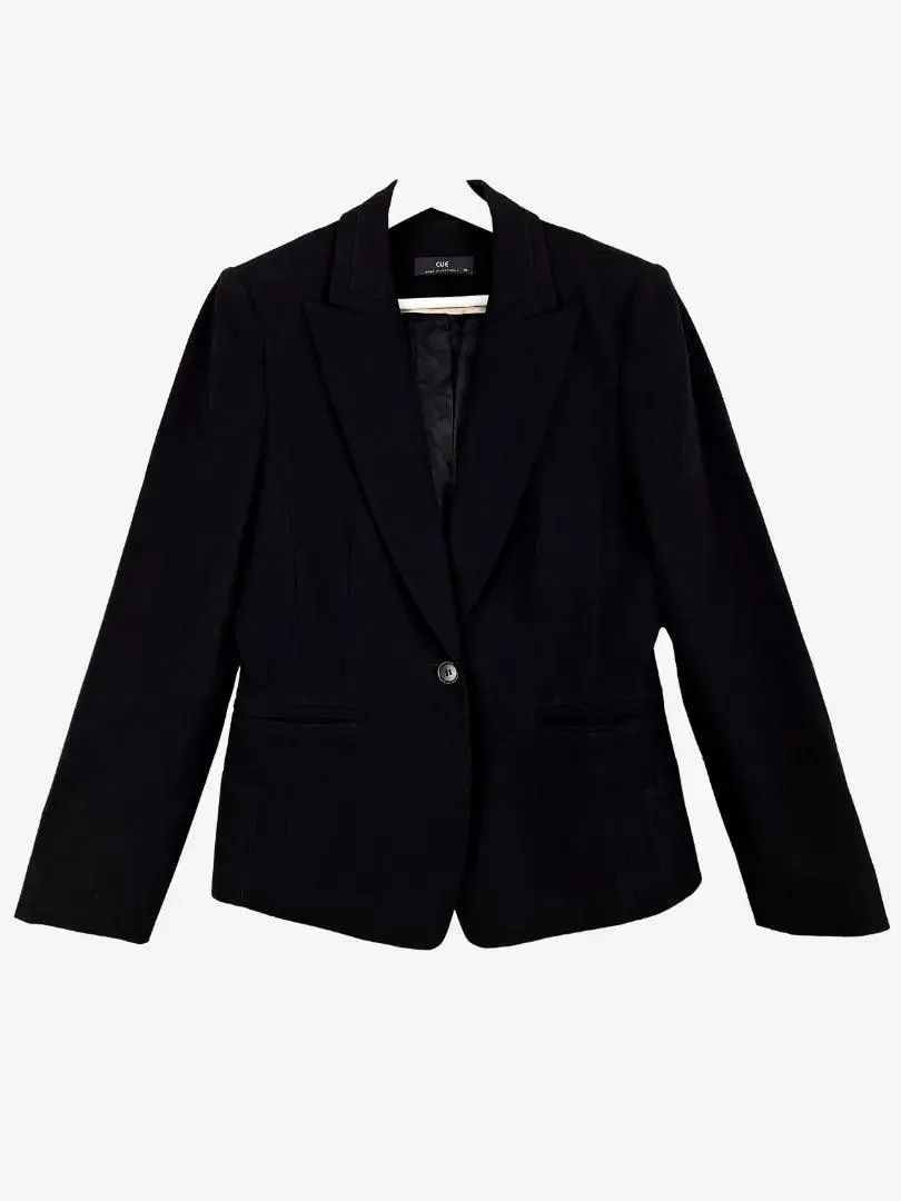 Cue Essential Sleek Office Blazer Size 10
