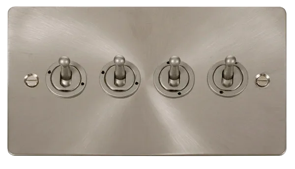 Define 10AX 4 Gang 2 Way Toggle  Switch