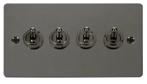 Define 10AX 4 Gang 2 Way Toggle  Switch