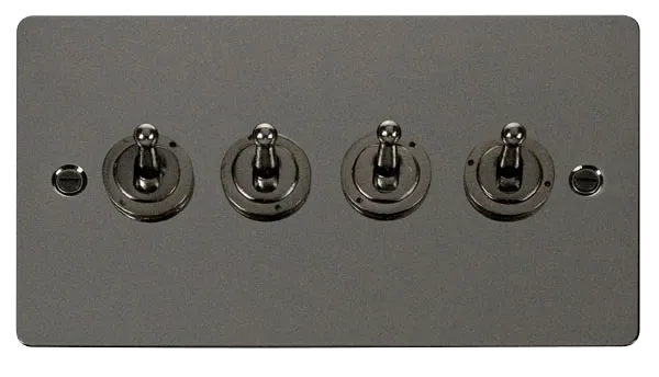 Define 10AX 4 Gang 2 Way Toggle  Switch