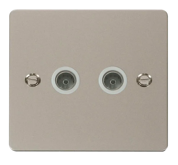 Define 2 Gang Coaxial Socket