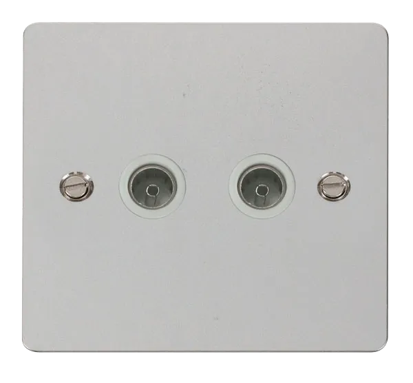 Define 2 Gang Coaxial Socket