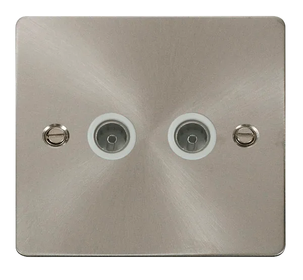 Define 2 Gang Coaxial Socket