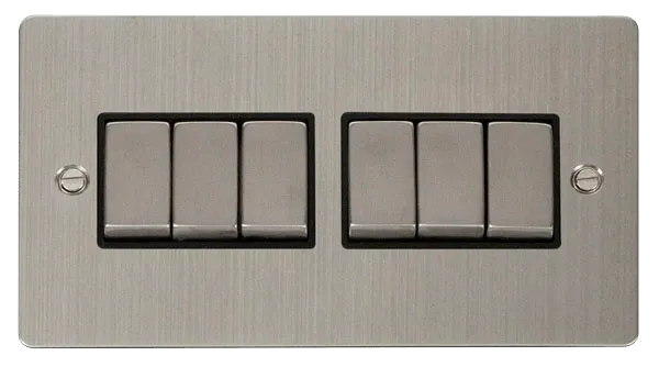 Define Ingot 10AX 6 Gang 2 Way Switch