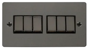 Define Ingot 10AX 6 Gang 2 Way Switch