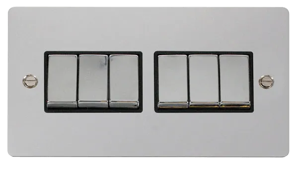 Define Ingot 10AX 6 Gang 2 Way Switch
