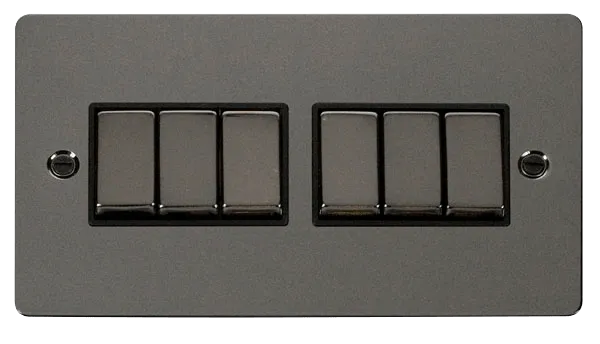 Define Ingot 10AX 6 Gang 2 Way Switch