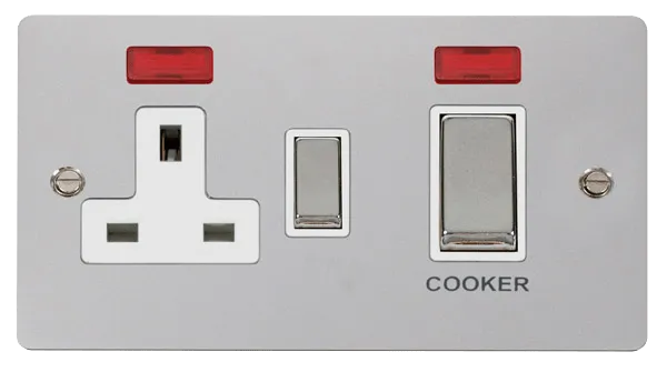 Define Ingot 45A DP Switch   13A Switched Socket & Neons (2)