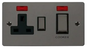 Define Ingot 45A DP Switch   13A Switched Socket & Neons (2)