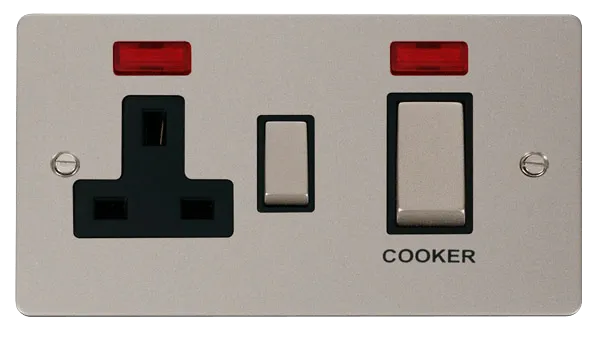Define Ingot 45A DP Switch   13A Switched Socket & Neons (2)
