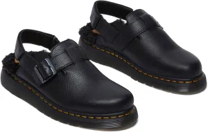 Dr. Martens Women's Jorge Ii Faux Fur Lined Leather Slingback Mules