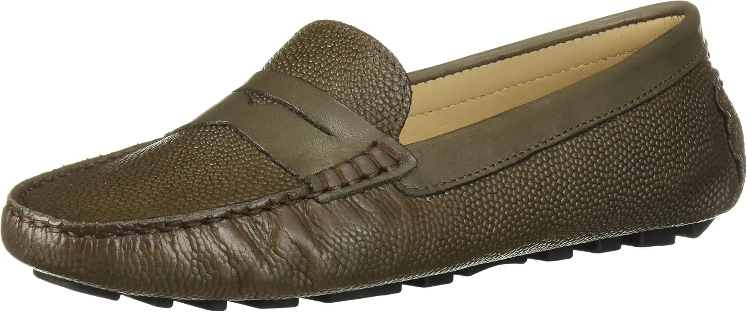 Driver Club USA Women's Leather Made in Brazil Naples Driver Loafer