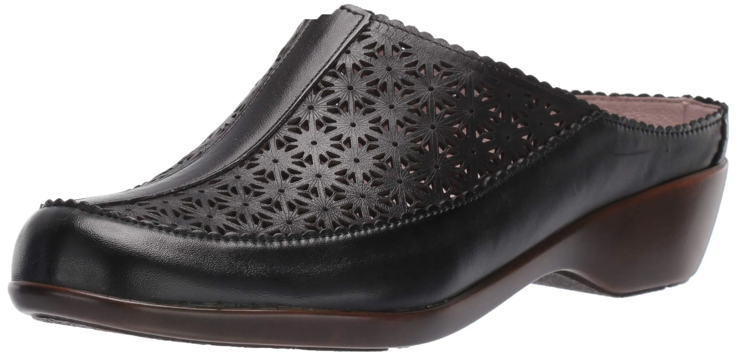 Easy Spirit Women's Dusk Mule, Black 001, 11