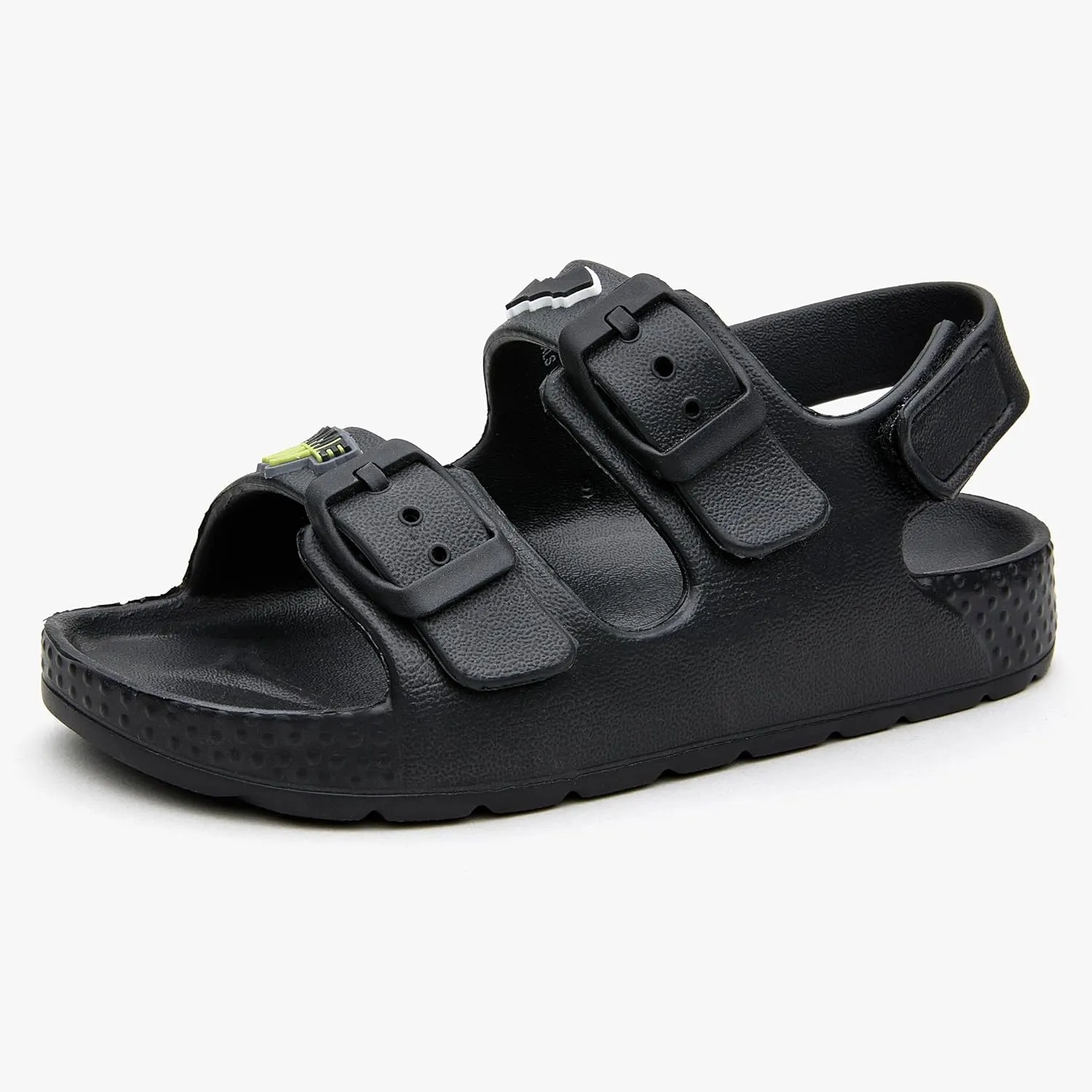 EasyStar Boys and Girls Lightweight Dual-Adjustable Sandal Buckles With Hook and Loop Heel Closure