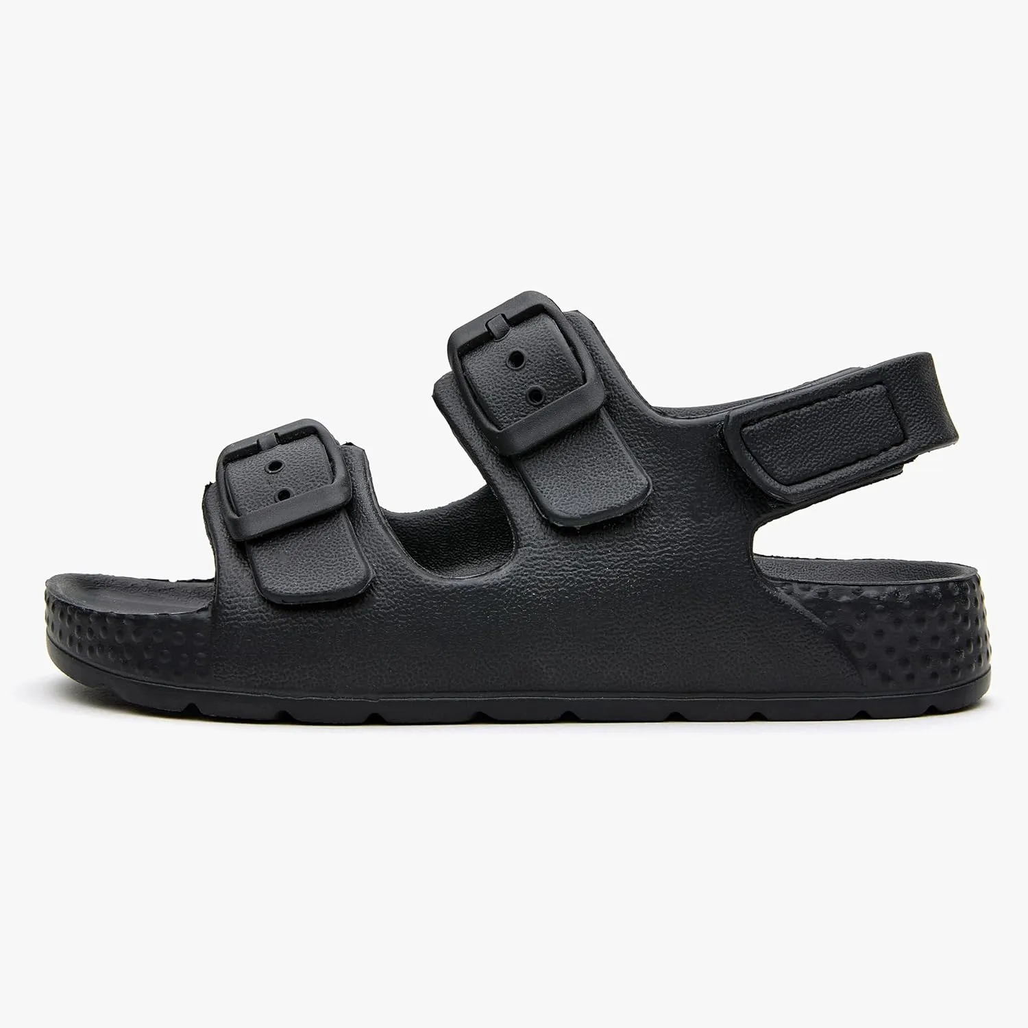 EasyStar Boys and Girls Lightweight Dual-Adjustable Sandal Buckles With Hook and Loop Heel Closure