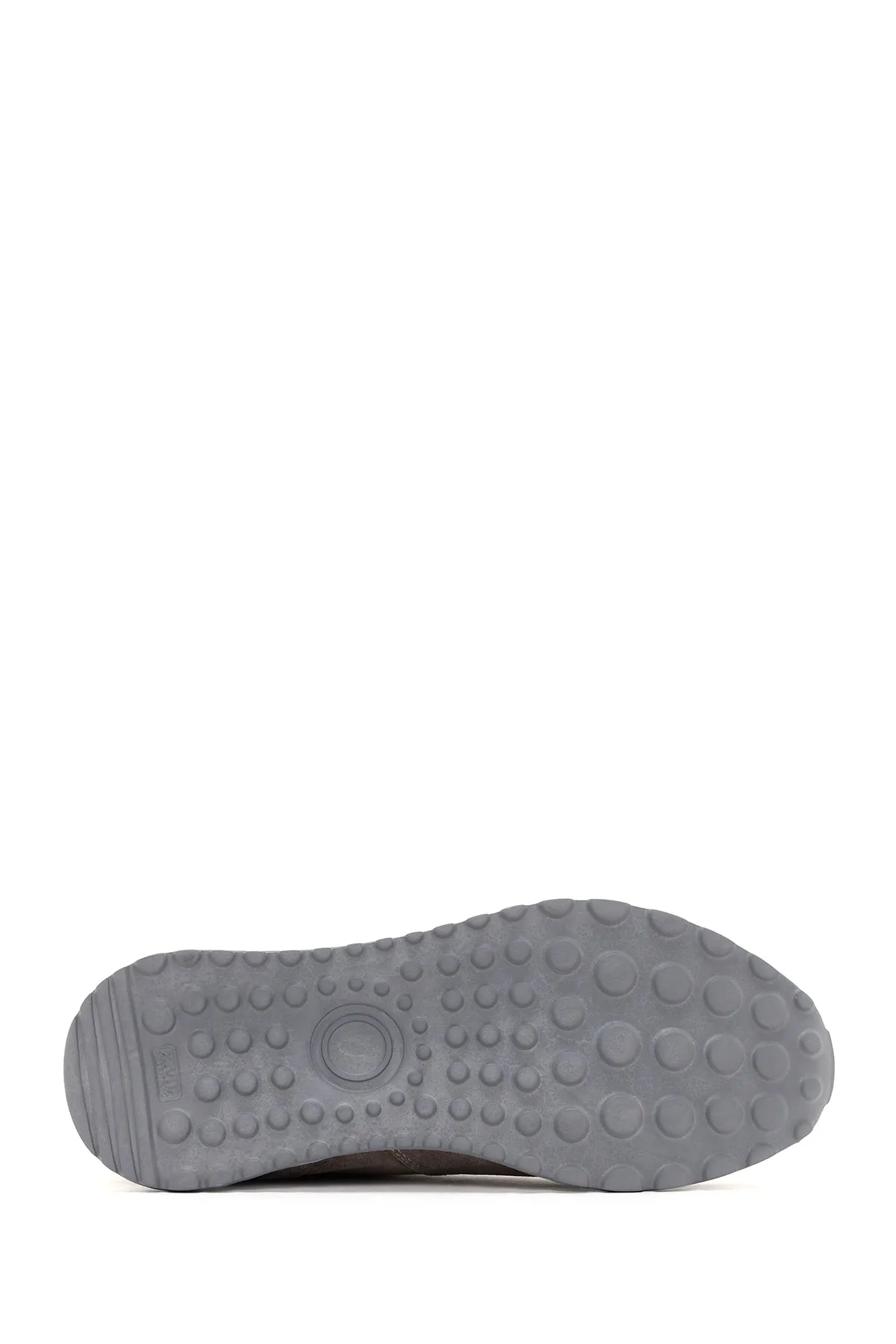 Erkek Vizon Deri Casual Sneaker