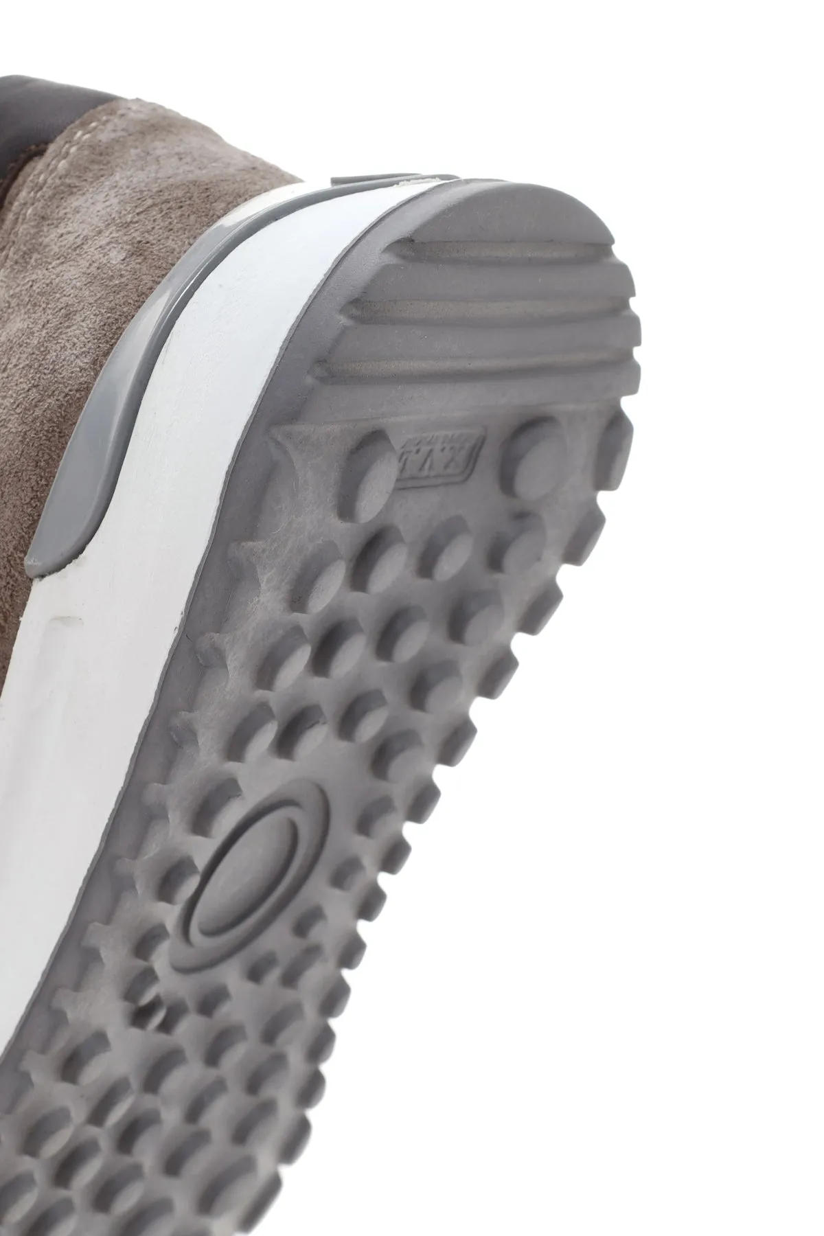 Erkek Vizon Deri Casual Sneaker