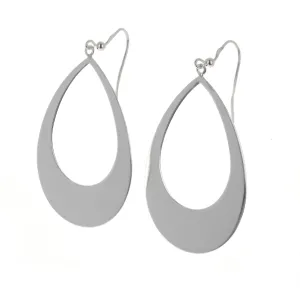 Flat Oval Polished Teardrops