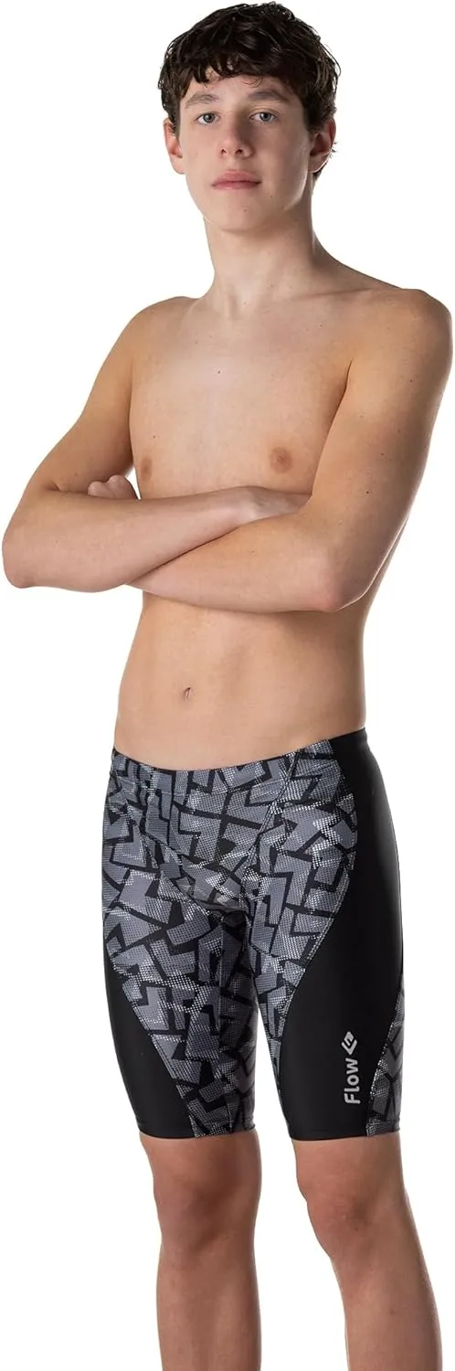 Flow Splice Jammer Swimsuits - Swim Jammers for Swimming in Boys Size 21 to 32