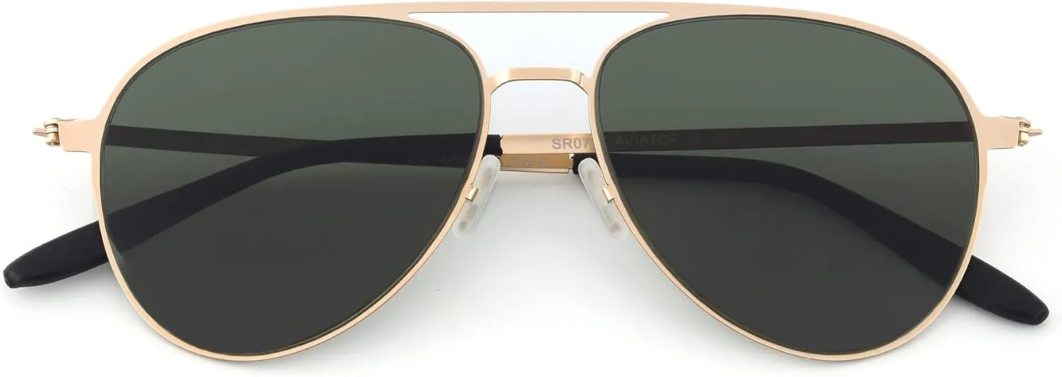 Foster Grant Colin Super Flat Sunglasses Aviator