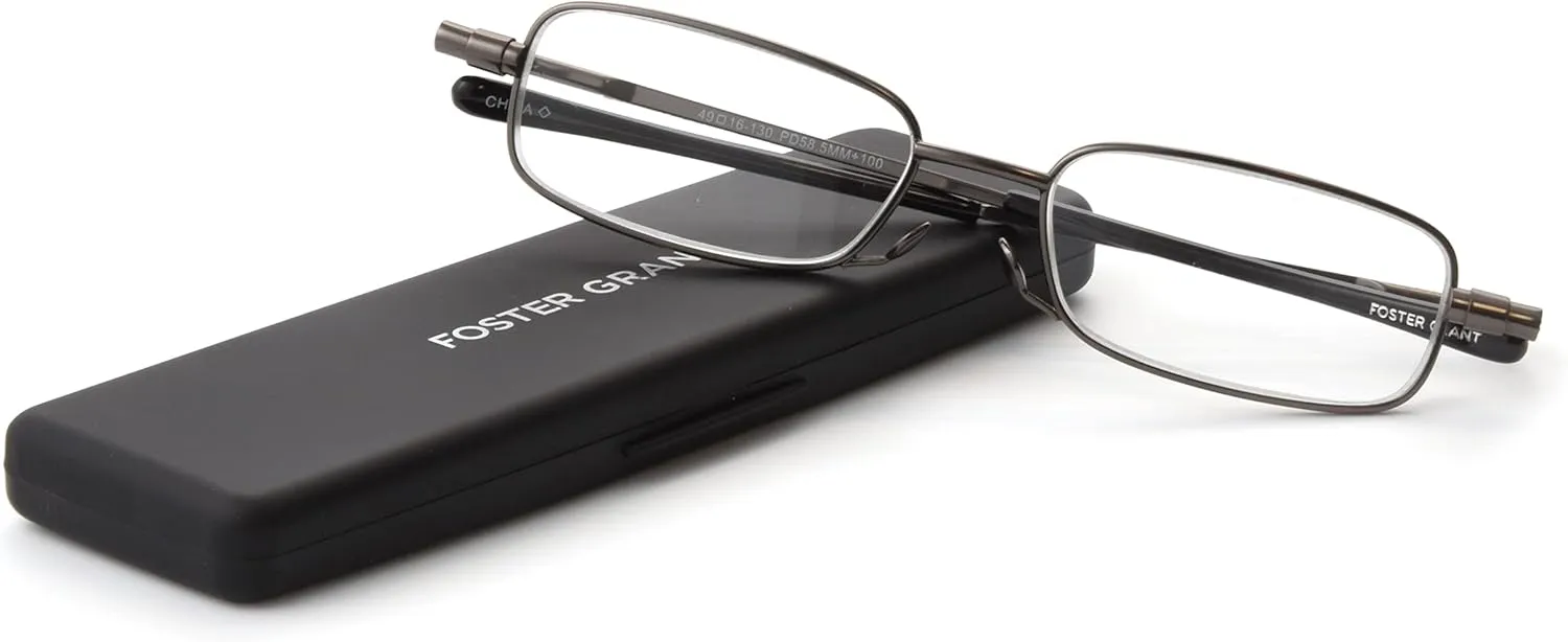 Foster Grant Gavin Fold Flat Reading Glasses