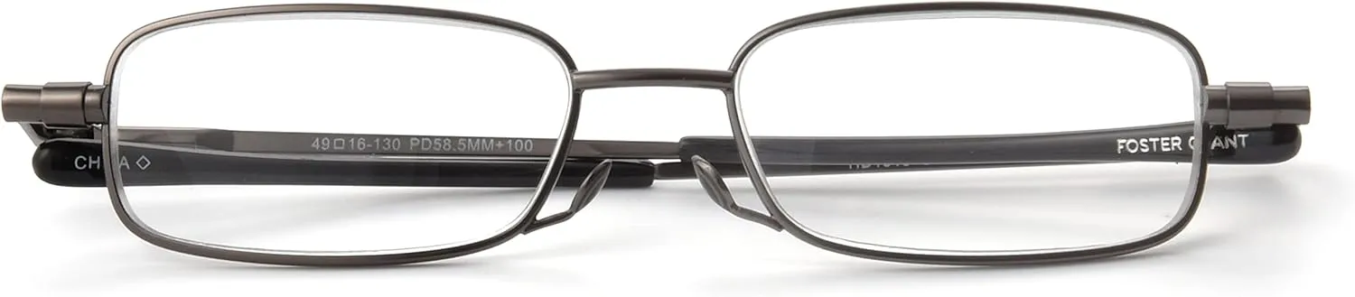 Foster Grant Gavin Fold Flat Reading Glasses
