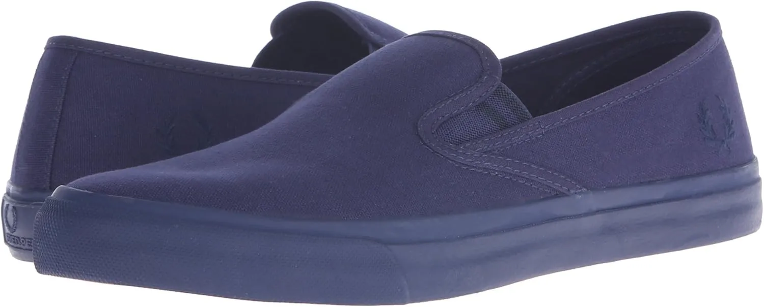 Fred Perry Men's Turner Slip-On Canvas Sneaker