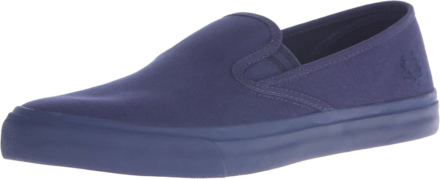 Fred Perry Men's Turner Slip-On Canvas Sneaker