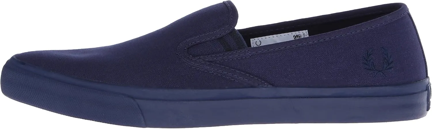Fred Perry Men's Turner Slip-On Canvas Sneaker