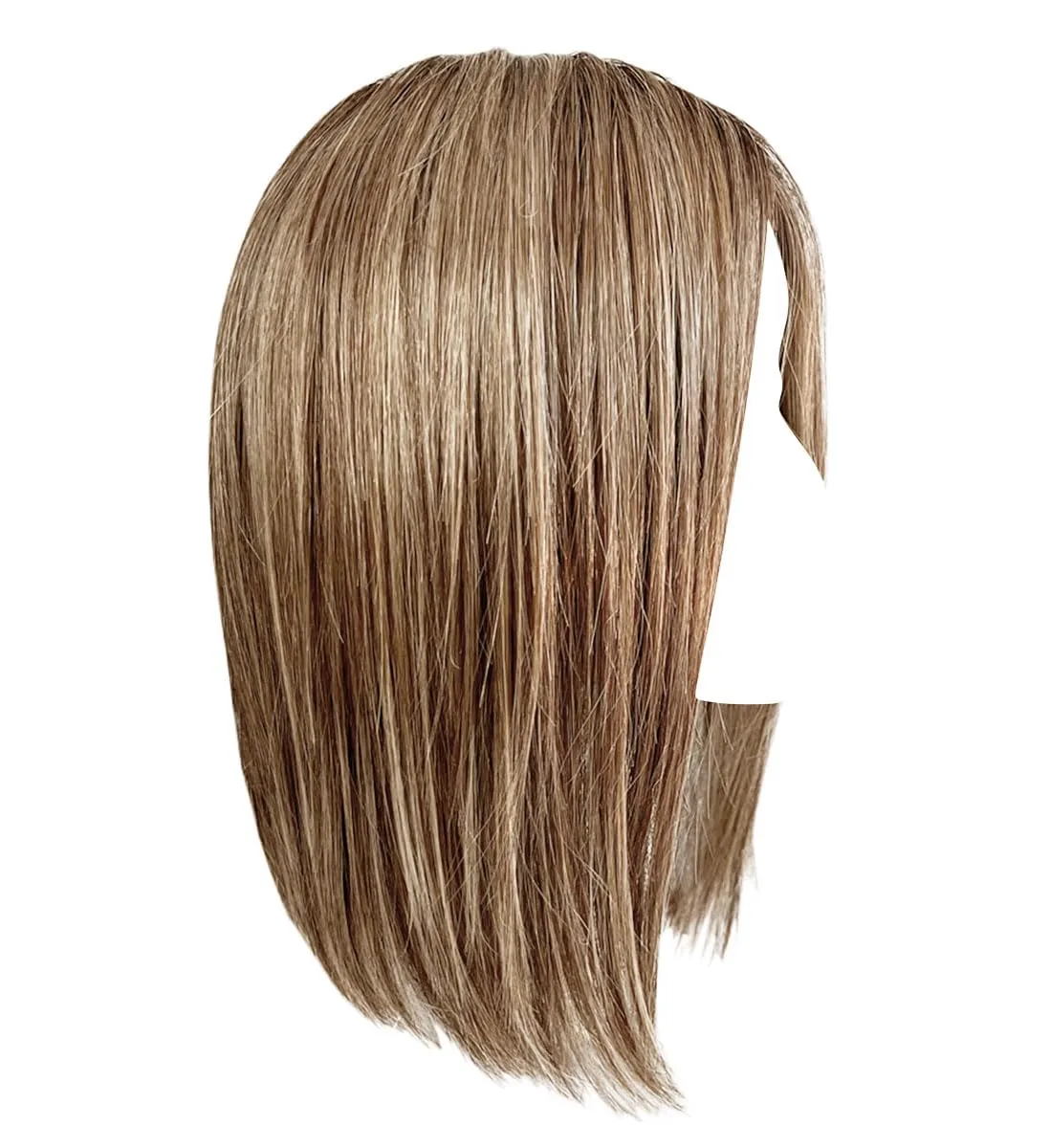 Glam Era Shoulder-Length Bob Wig, Sleek and Trendy With Center Part, Average Cap - GF10-22SS Iced Cappuccino