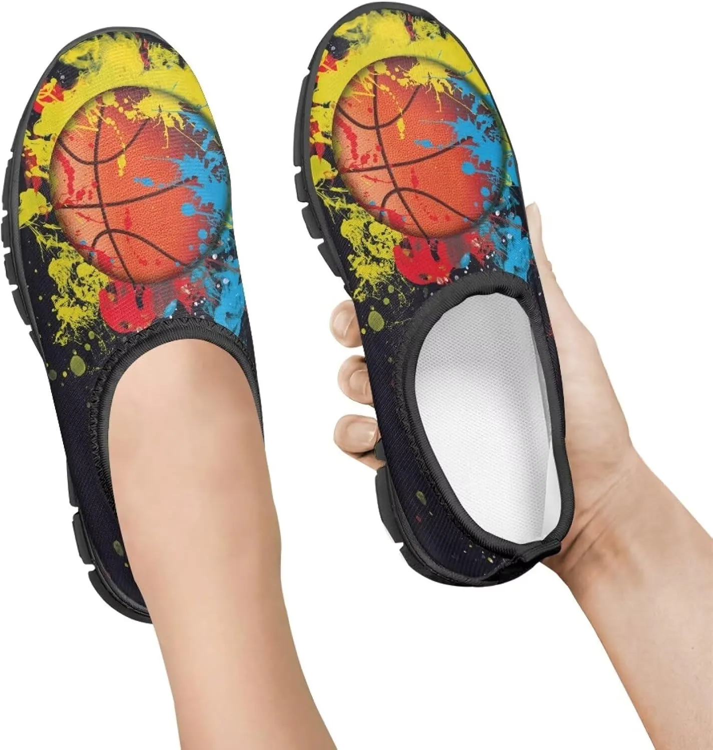 GOSTONG Boys Slip On Loafers Kids Low Top Non Slip Casual Fashion Shoe Outdoor Soft Sports Walking Hiking Shoes Black Sole Size 11-15