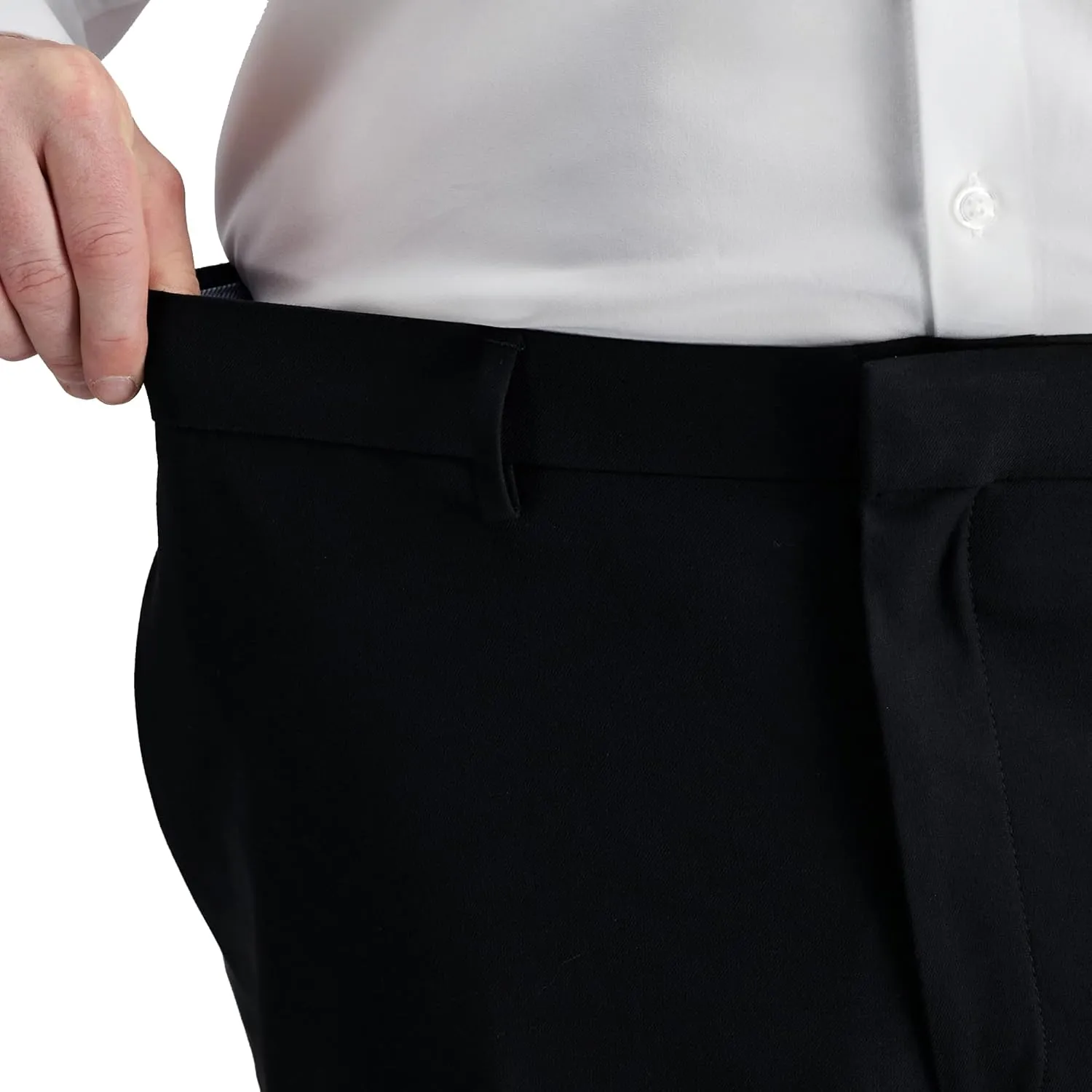 Haggar Men’s JMH Premium Stretch Tailored Fit Suit Separates - Pants and Jackets (Big & Tall Sizes)