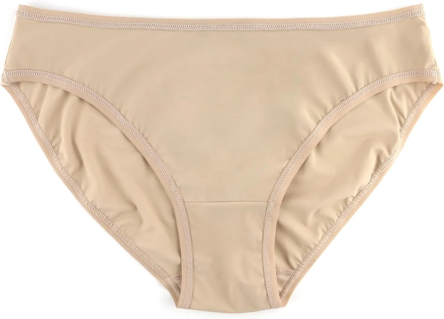 hanky panky - BreatheSoft Mid Rise Bikini Brief Underwear for Women | Full Back Coverage Panties | Sizes XS-XL | 3 pack