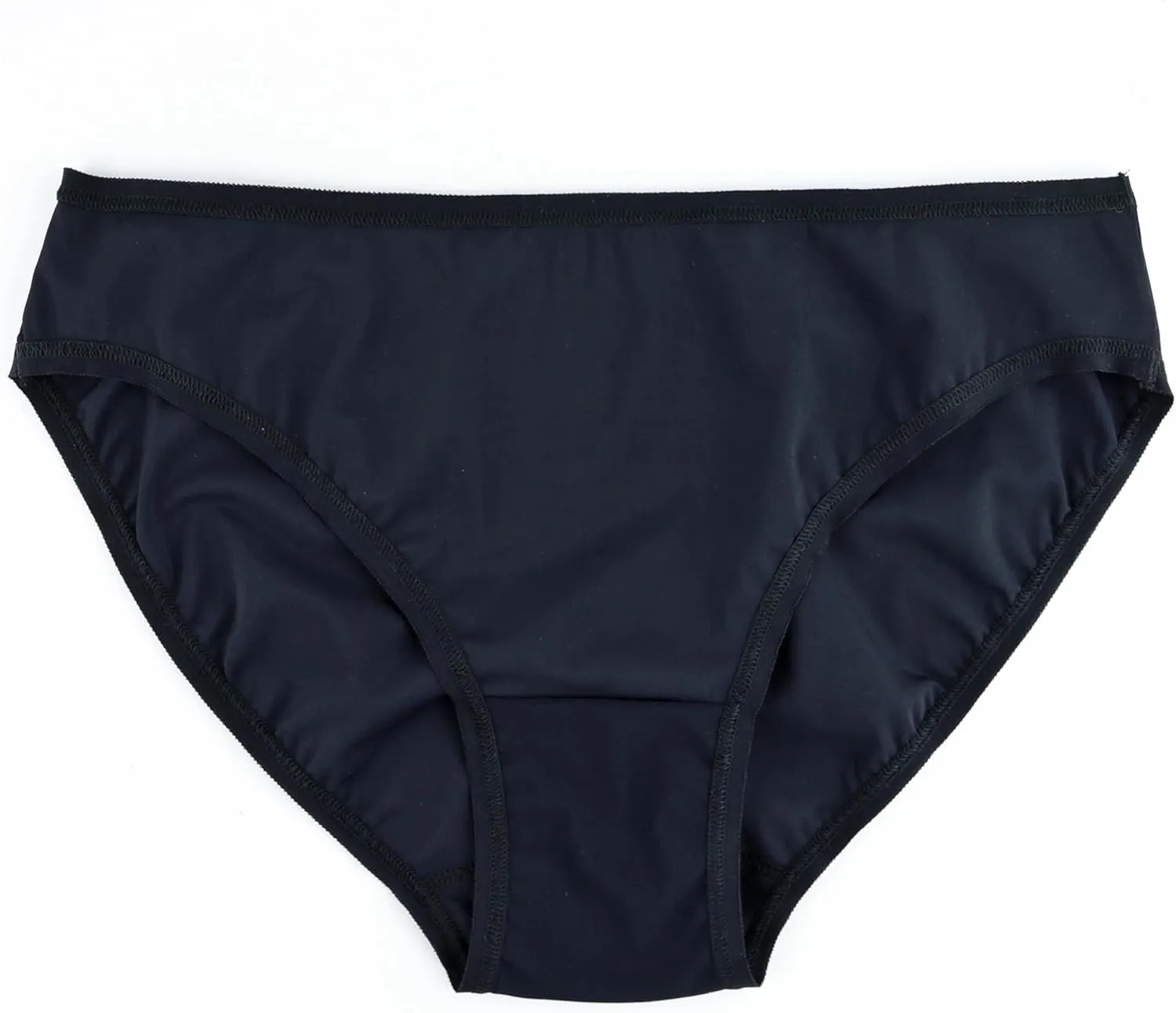 hanky panky - BreatheSoft Mid Rise Bikini Brief Underwear for Women | Full Back Coverage Panties | Sizes XS-XL | 3 pack