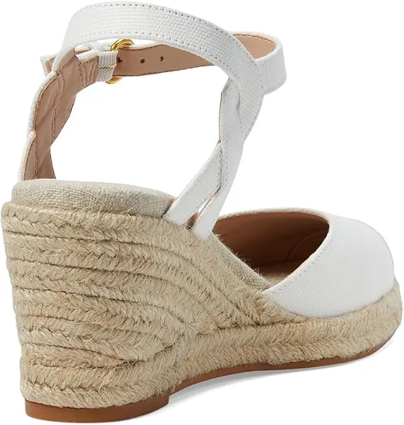 Heeled Haan Jute Linen/Nat Flash offer Cloudfeel Sandals Espadrille White Special offers Cole Wedge