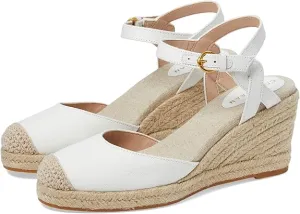 Heeled Haan Jute Linen/Nat Flash offer Cloudfeel Sandals Espadrille White Special offers Cole Wedge