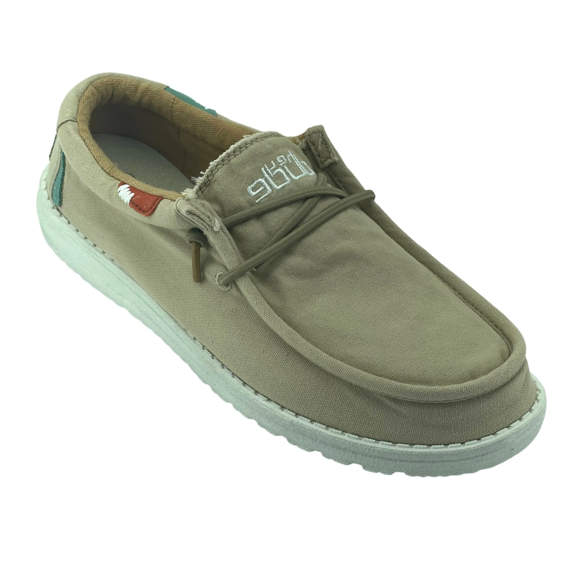 Hey Dude Men's Wally Sox Stretch Loafers – Lightweight, Comfortable Slip-On Shoes, Multi-Color