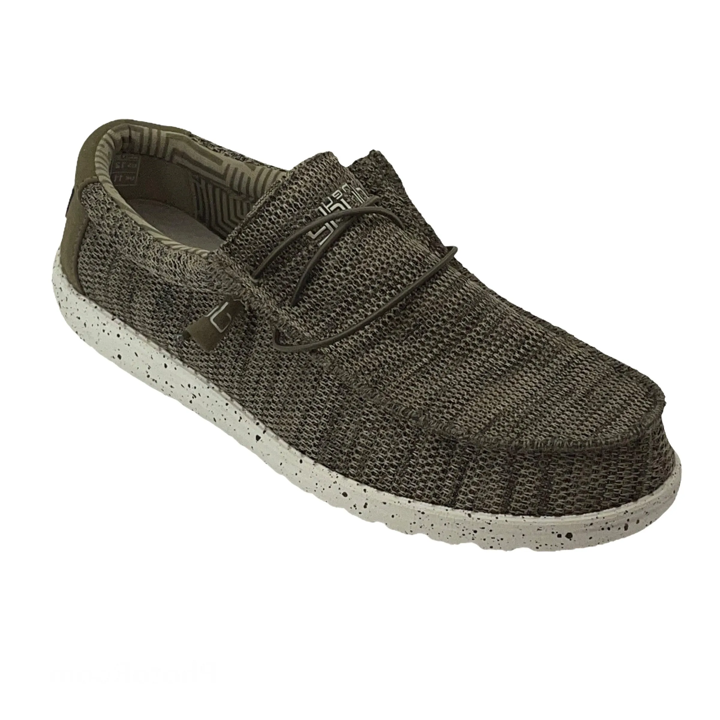 Hey Dude Men's Wally Sox Stretch Loafers – Lightweight, Comfortable Slip-On Shoes, Multi-Color
