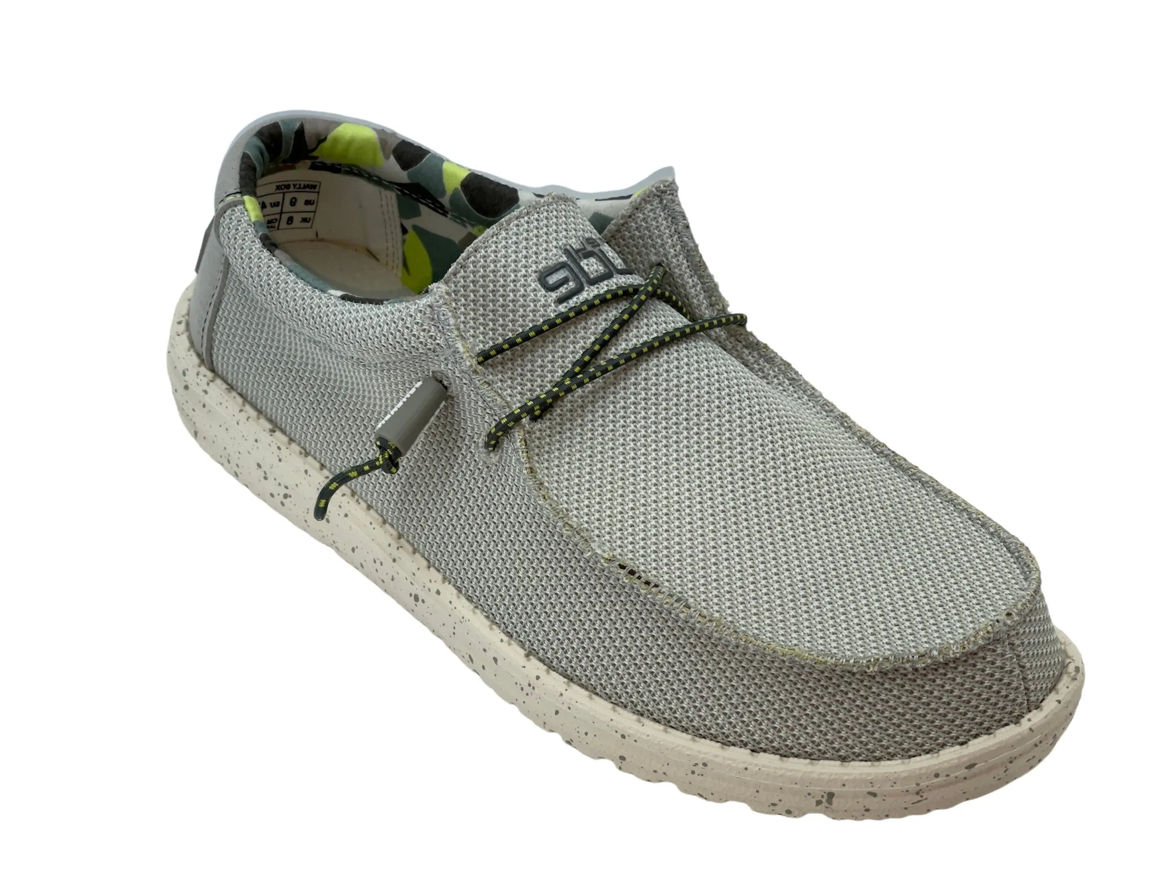 Hey Dude Men's Wally Sox Stretch Loafers – Lightweight, Comfortable Slip-On Shoes, Multi-Color