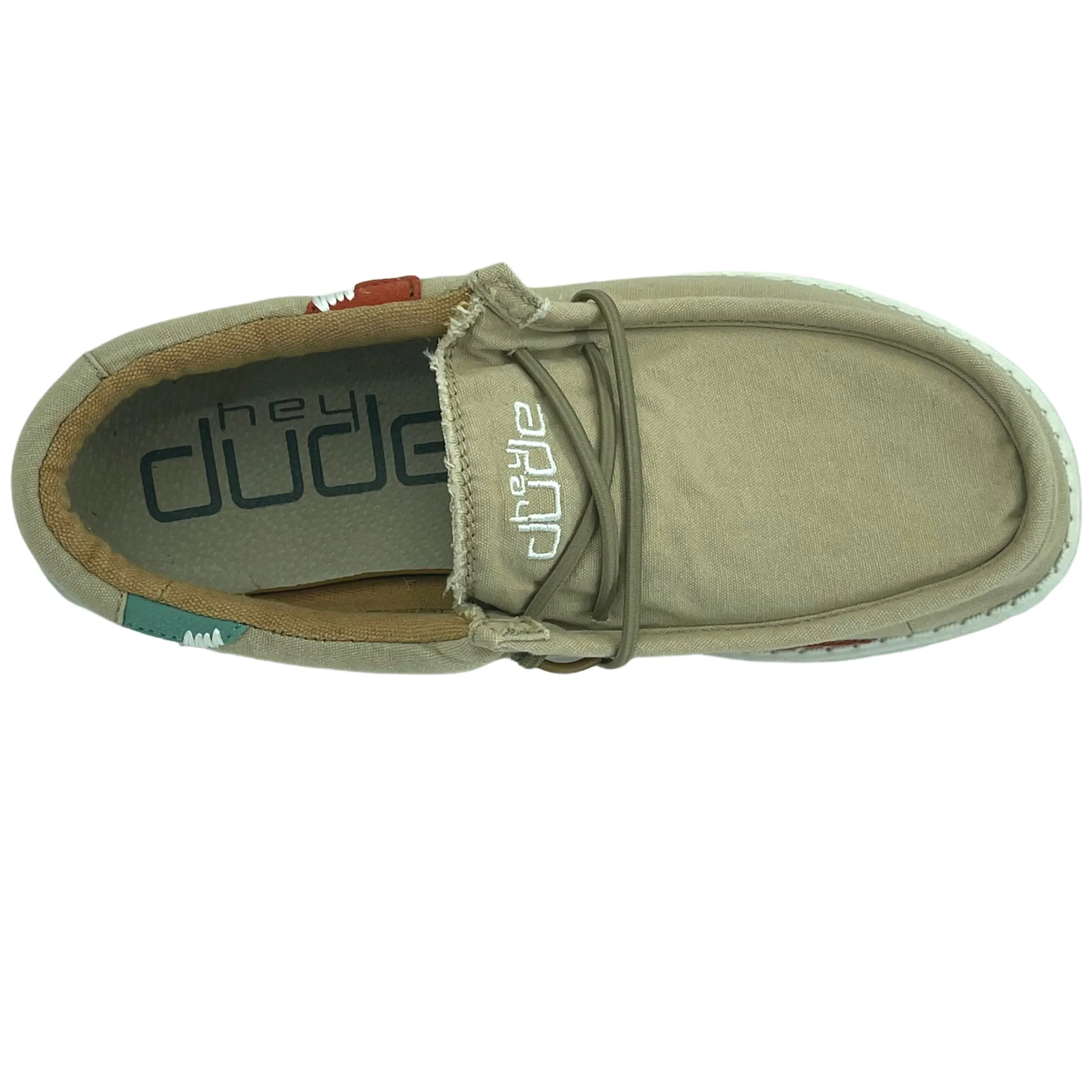 Hey Dude Men's Wally Sox Stretch Loafers – Lightweight, Comfortable Slip-On Shoes, Multi-Color