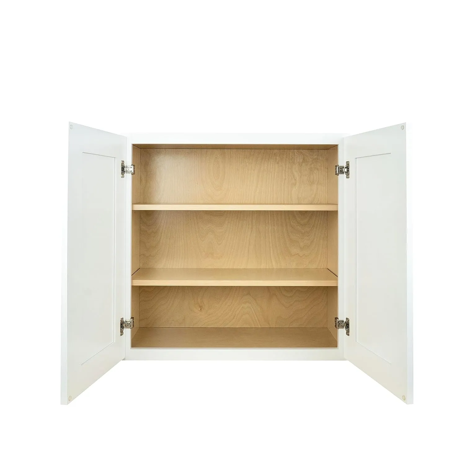 Hollywood Fabiani Design Wall Kitchen Cabinet 36 in. W x 12 in. D x 36 in. H in Shaker White Ready to Assemble