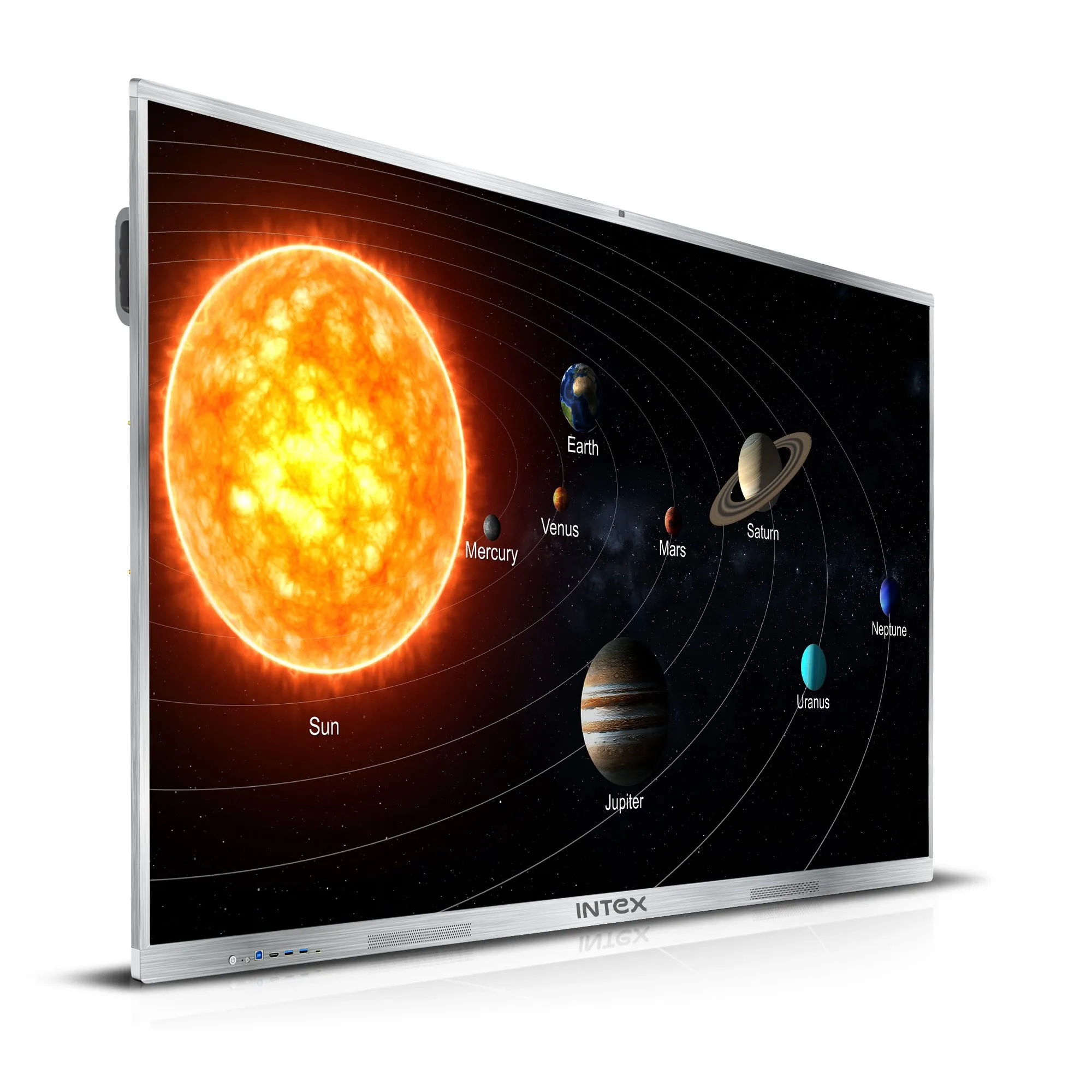 Intex INT75 - Ultra HD 4K Interactive Flat Panel Display (75 Inches) | Android 14