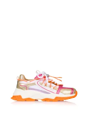 ISOLA metallic - Sneakers | Pink / Orange