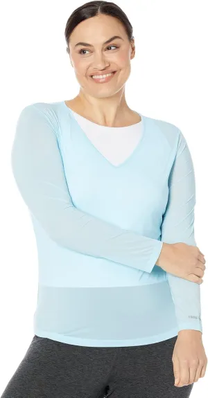 Jamie Sadock womens Sunsense® Long Sleeve Layering Top