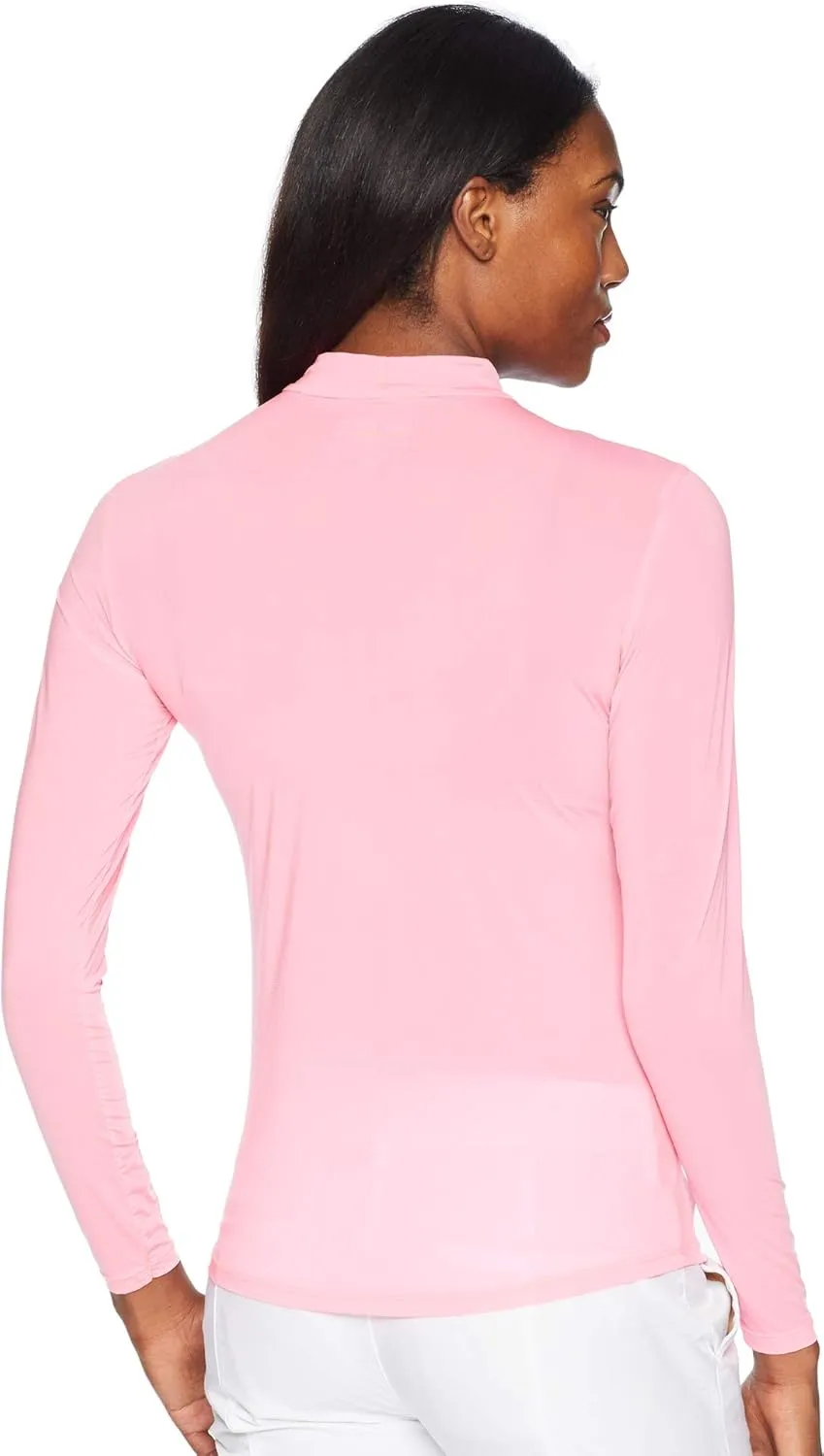 Jamie Sadock womens Sunsense® Mandarin Collar Layering Shirt